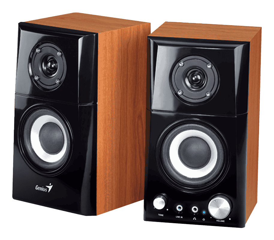 Genius Bocina para Computadora SP-HF500A II, Alámbrico, 2.0 Canales, 16W RMS, 1 Piezas 