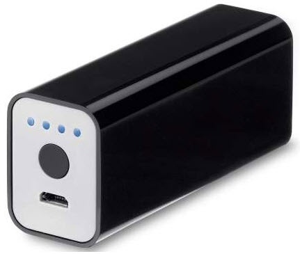 Cargador Portátil Genius ECO-u200, 2600mAh, Negro