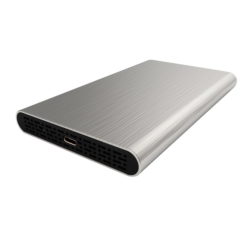Getttech Gabinete de Disco Duro EGC-2530 2.5", SATA, Micro-USB C, Plata