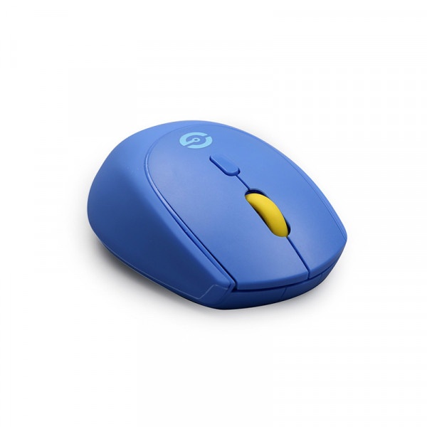 Mouse Getttech Óptico GAC-24406B, Inalámbrico, USB, 1600DPI, Azul