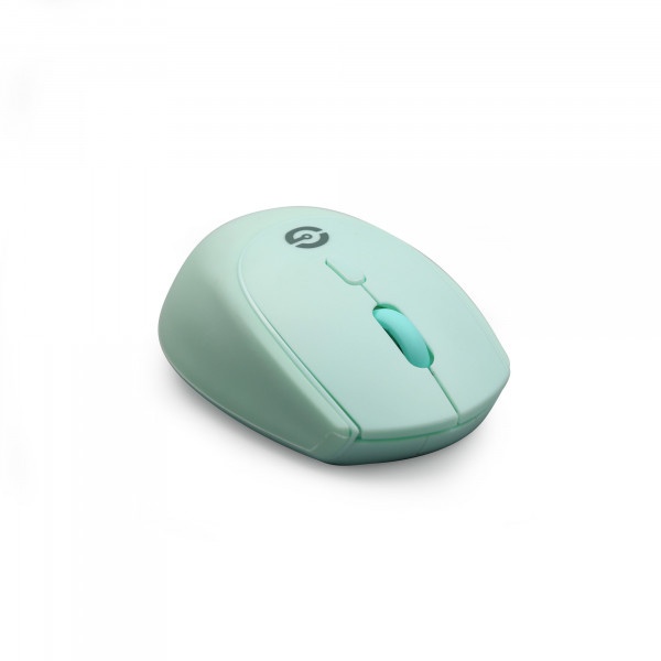 Mouse Getttech Óptico GAC-24408M, Inalámbrico, USB, 1600DPI, Menta