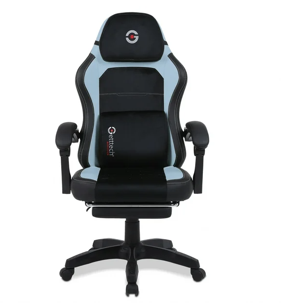 Getttech Silla Gamer GAR-GAOPY-G2-SB, hasta 120kg, Negro/Azul