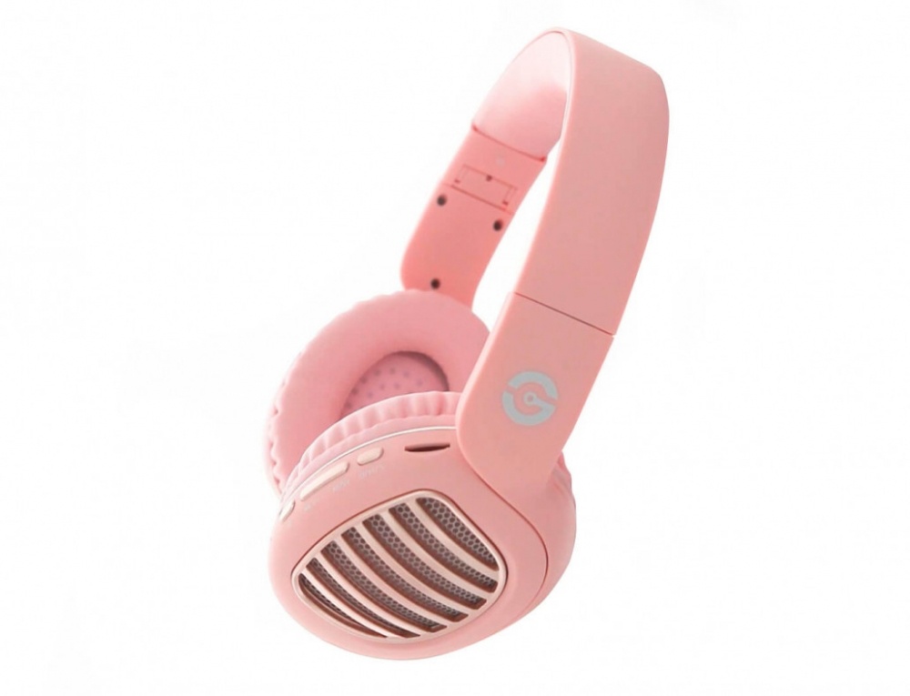 Getttech Audífonos GDJ-33201, Bluetooth, Alámbrico/Inalámbrico, 1 Metro, 3.5mm, Rosa