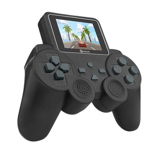 Game Box Getttech GGH-CH24G-01 520 Juegos, Negro