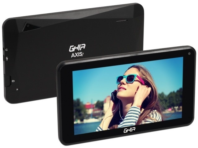 Tablet Ghia A7 7", 8GB, 1024 x 600 Pixeles, Android 7.0, Bluetooth, Negro