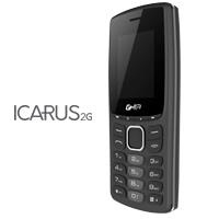 Celular Icarus 2G 1.77'', SIM Doble, Bluetooth, Gris