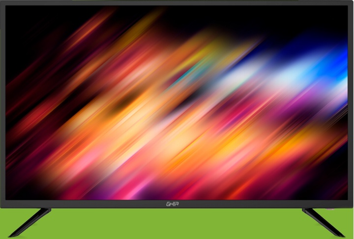 Ghia Smart TV LED G32DHDS8-BF 31.5", HD, Negro