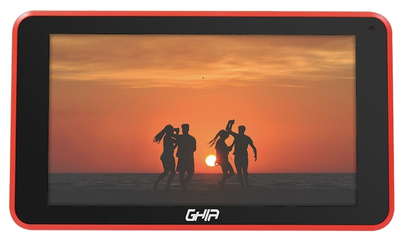 Tablet Ghia A7 7" 1024x600, 32GB, 2GB RAM, Android 11 Go Edition, Rojo