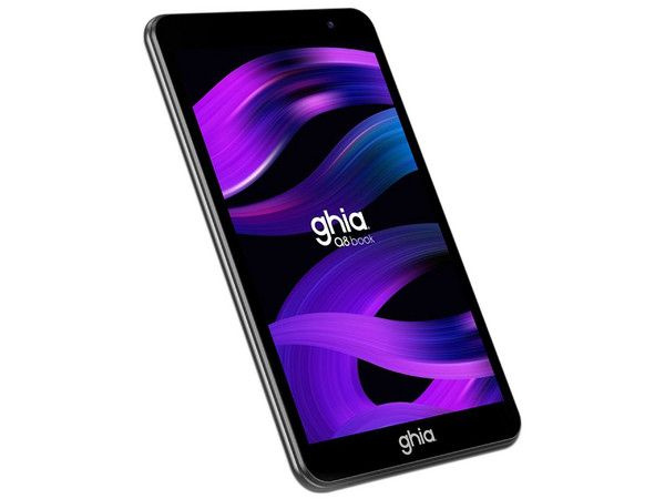 Tablet Ghia A8 Book 8 7" 1280x800, 64GB, 4GB RAM, Android 14, Negro
