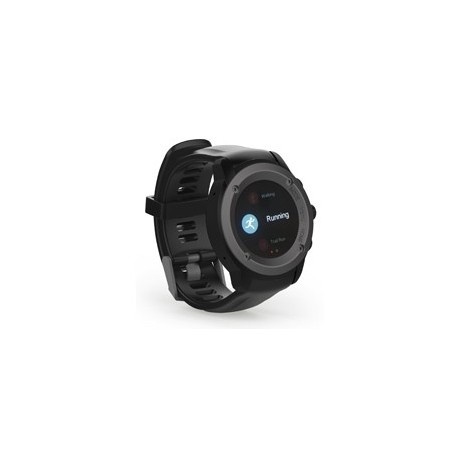 Ghia Smartwatch Draco, GPS, Bluetooth 4.0, Negro - Resistente al Agua
