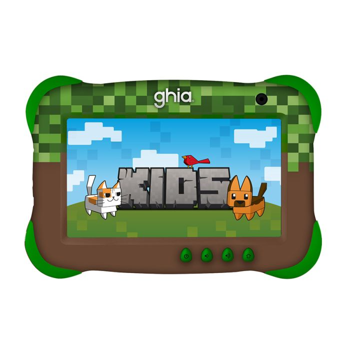 Tablet Ghia para Niños GK133P24 7" 1024x600, 64GB, 4GB RAM, Android 13 Go edition, Multicolor
