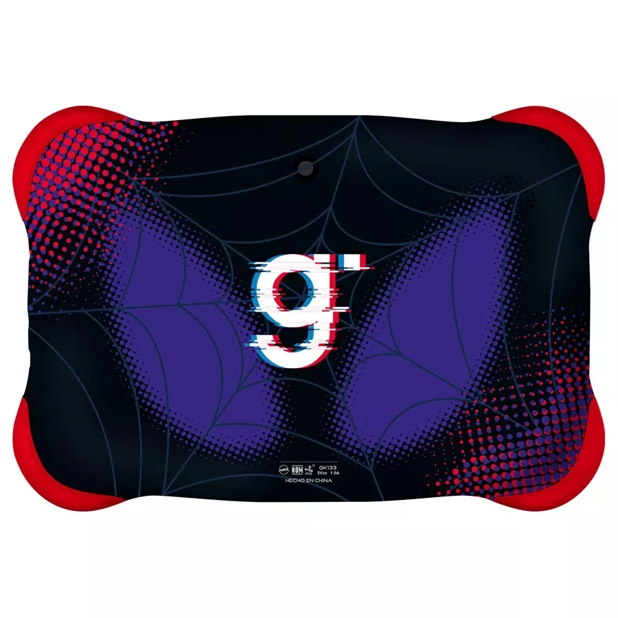 Tablet Ghia para Niños GK133S24 7" 1024x600, 64GB, 4GB RAM, Android 14 Go edition, Negro