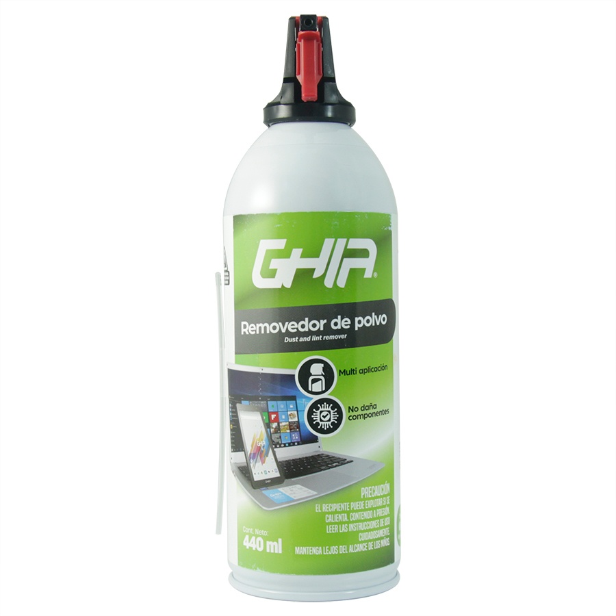 Ghia GLS-002 Aire Comprimido para Remover Polvo, 440ml