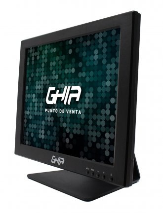 Monitor Ghia GMPOS115 LCD Touch 15", XGA, Negro