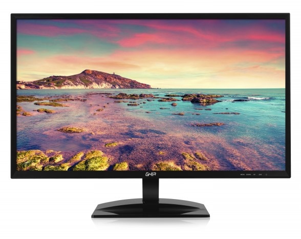 Monitor Ghia MG2217 LED 21.5", Full HD, HDMI, Bocinas Integradas (2 x 6W), Negro