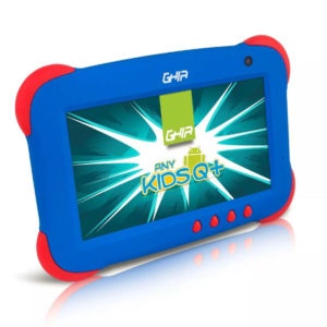 Tablet Ghia ANY Kids Q+ 7'', 8GB, 1024 x 600 Pixeles, Android 5.1, WLAN, Azul/Rojo