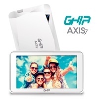 Tablet Ghia AXIS7 7'', 8GB, 1024 x 600 Pixeles, Android 7.0, Bluetooth 4.0, WLAN, Blanco