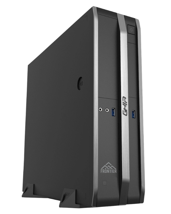 Computadora Ghia Frontier Slim, Intel Core i3-10100, 8GB, 1TB SSD, sin Sistema Operativo + Teclado/Mouse