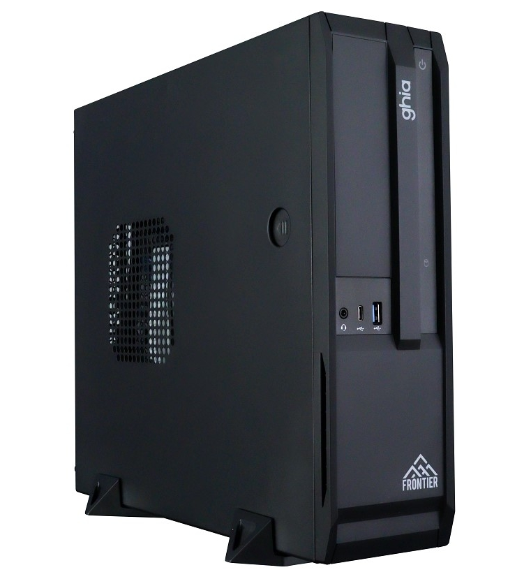 Computadora Ghia Frontier Slim 2.0, Intel N100, 8GB, 128GB SSD, Windows 11 Pro + Teclado/Mouse