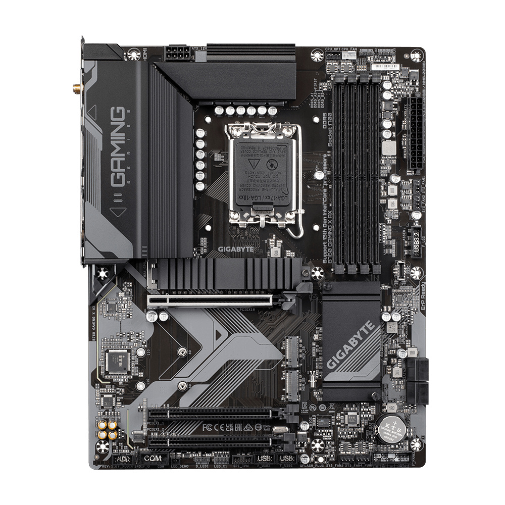 Tarjeta Madre Gigabyte B760 GAMING X AX, ATX, LGA 1700, Intel B760, 128GB DDR5, HDMI/DP para Intel