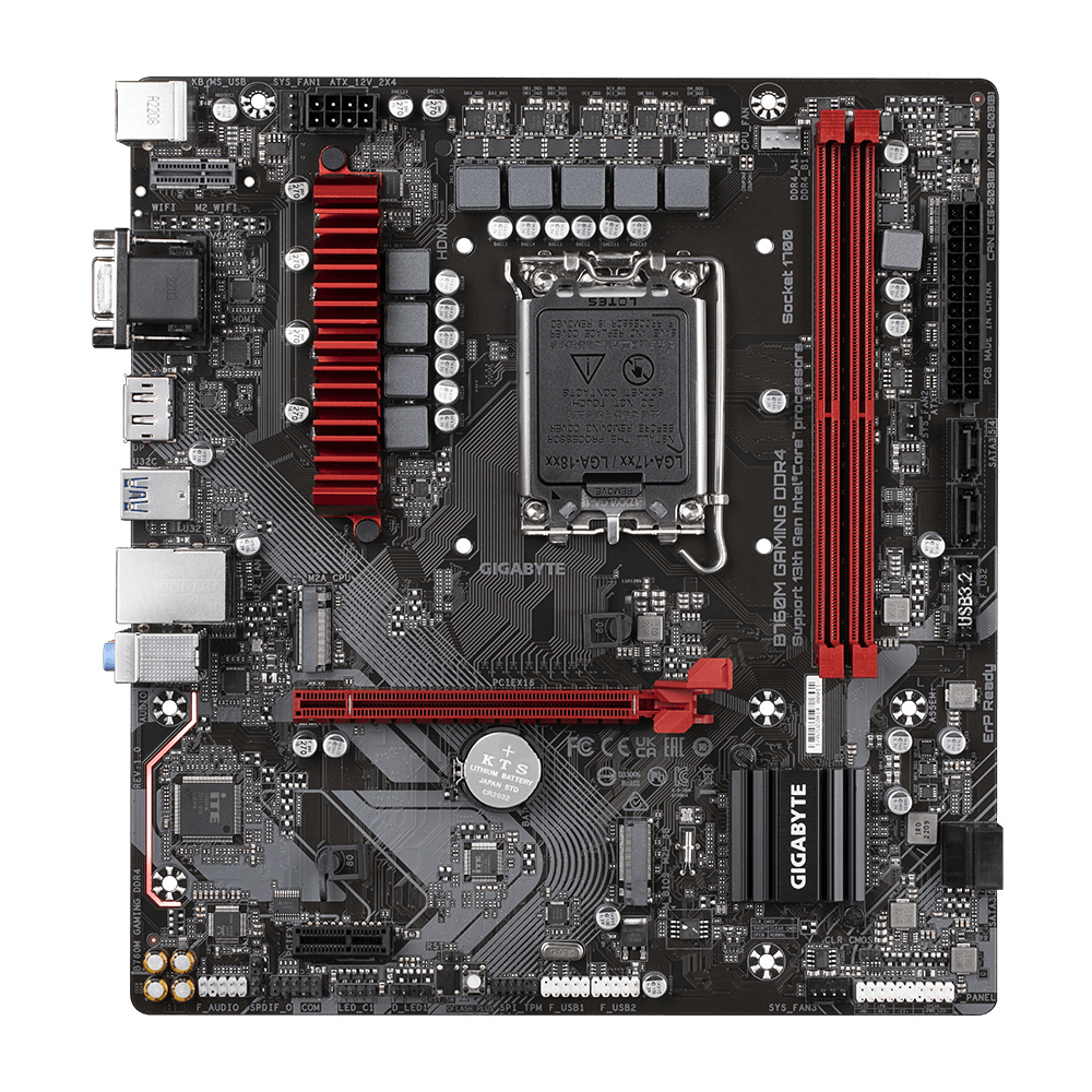 Tarjeta Madre Gigabyte Micro ATX B760M GAMING DDR4, S-1700, Intel B760, HDMI, 64GB DDRA para Intel
