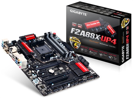 Tarjeta Madre Gigabyte ATX GA-F2A88X-UP4 (rev. 3.0), S-FM2+, AMD A88X, HDMI, 64GB DDR3, para AMD