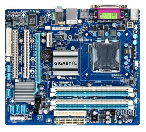 Tarjeta Madre Gigabyte micro ATX GA-G41M-COMBO, S-775, Intel G41, 8GB DDR3, para Intel