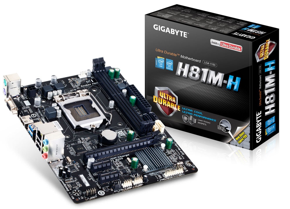 Tarjeta Madre Gigabyte micro ATX GA-H81M-H (rev. 1.0), S-1150, Intel H81, HDMI, 16GB DDR3, para Intel