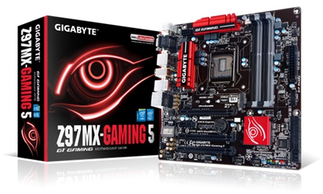 Tarjeta Madre Gigabyte micro ATX GA-Z97MX-Gaming 5, S-1150, Intel Z97, HDMI, 32GB DDR3, para Intel