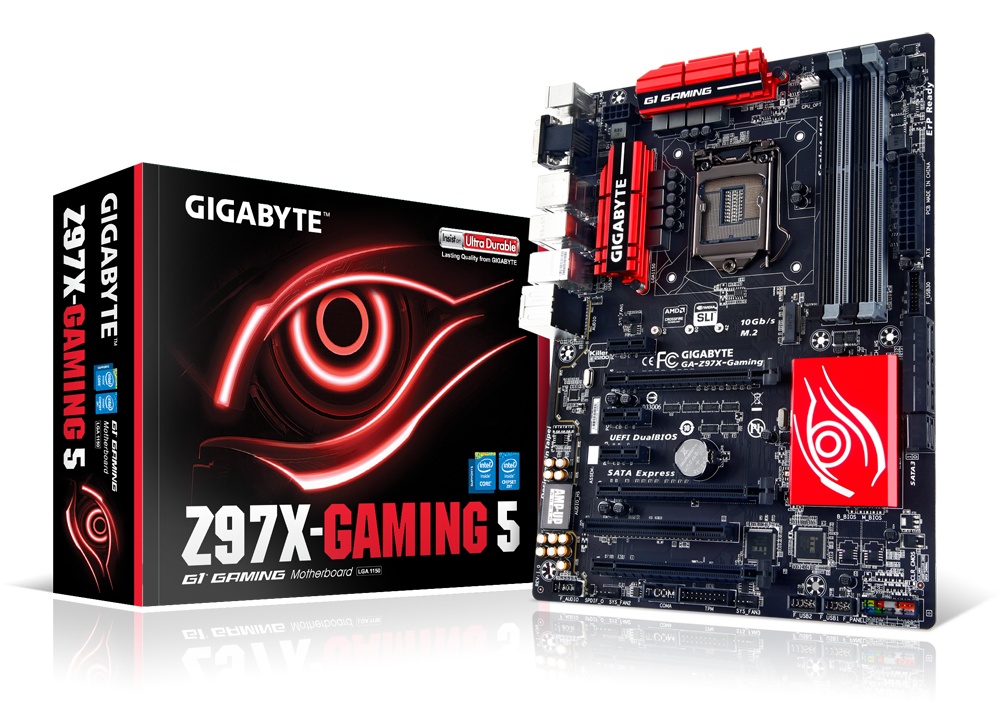 Tarjeta Madre Gigabyte ATX GA-Z97X-Gaming 5, S-1150, Intel Z97, HDMI, 32GB DDR3, para Intel
