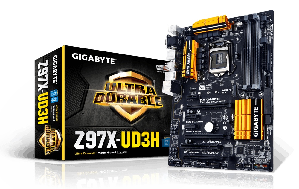 Tarjeta Madre Gigabyte ATX GA-Z97X-UD3H, S-1150, Intel Z87, HDMI, 32GB DDR3, para Intel