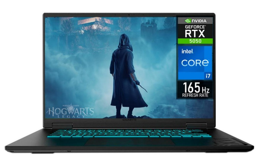 Laptop Gamer Gigabyte A16, 16" 1920x1200 WUXGA, Intel Core i7-13620H, NVIDIA GeForce RTX 5050, 32GB, 512GB SSD, Windows 11 Home, Español