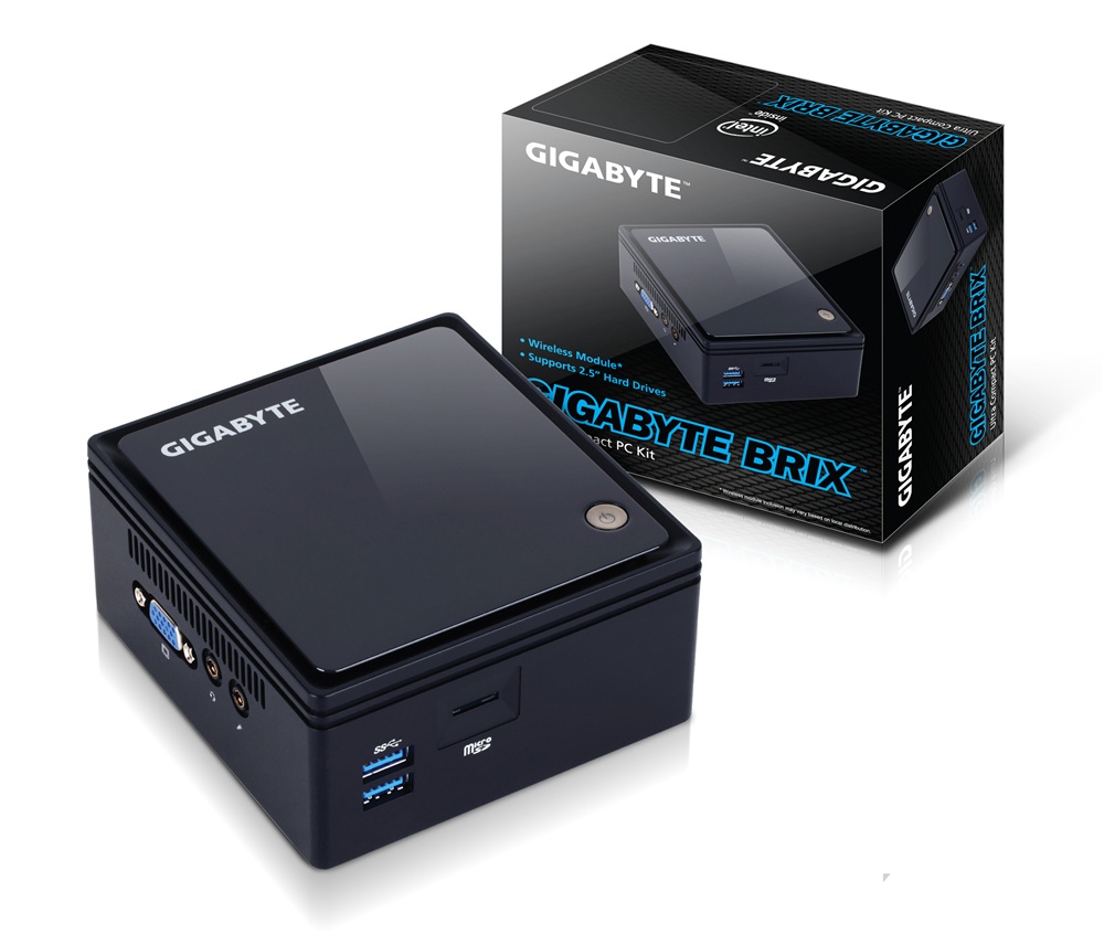 Gigabyte GB-BACE-3150, Intel Celeron 1.60GHz (Barebone)