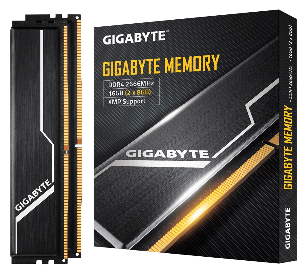 Kit Memoria RAM Gigabyte DDR4, 2666MHz, 16GB (2 x 8GB), CL16