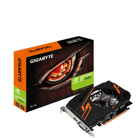 Tarjeta de Video Gigabyte NVIDIA GeForce GT 1030 OC, 2GB 64-bit GDDR5, PCI Express 3.0