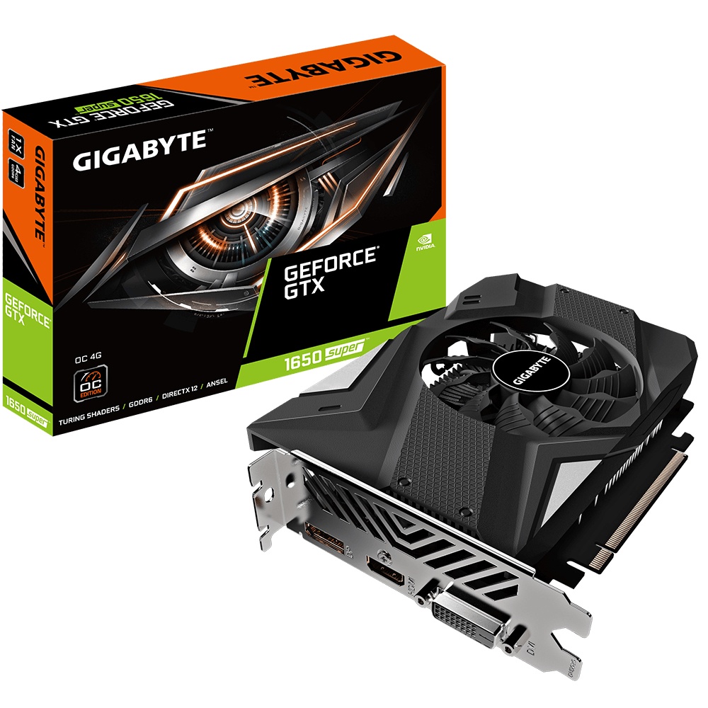 Tarjeta de Video Gigabyte NVIDIA GeForce GTX 1650 SUPER OC, 4GB 128-bit GDDR6, PCI Express x16 3.0