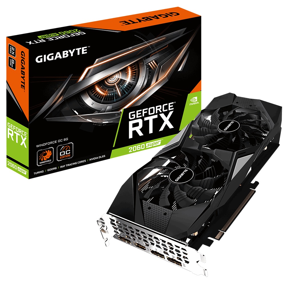 Tarjeta de Video Gigabyte NVIDIA GeForce RTX 2060 SUPER WINDFORCE OC, 8 GB 256 bit GDDR6, PCI Express x16 3.0