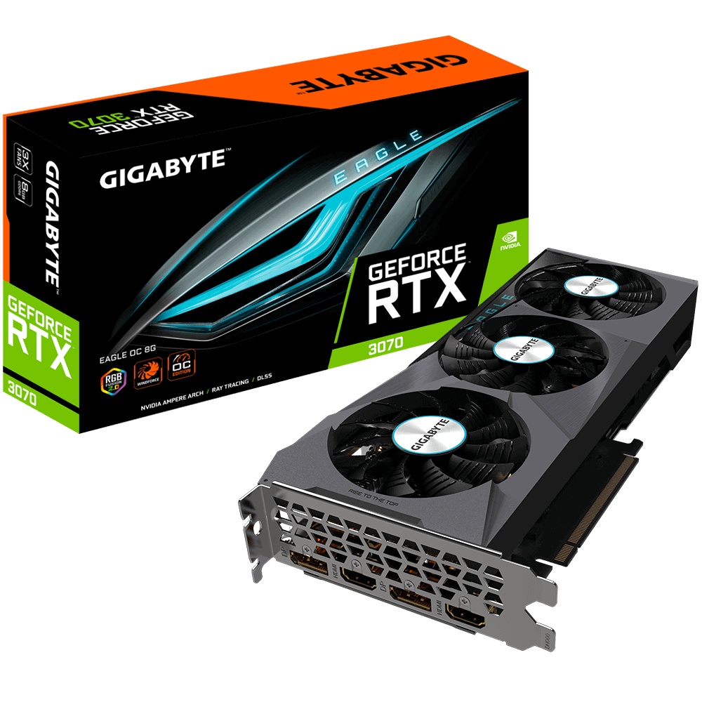 Tarjeta de Video Gigabyte NVIDIA GeForce RTX 3070 Eagle OC, 8GB 256-bit GDDR6, PCI Express x16 4.0