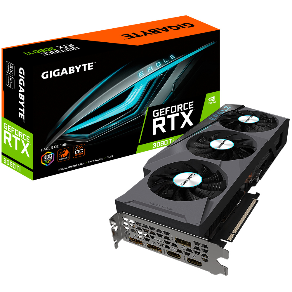 Tarjeta de Video Gigabyte NVIDIA GeForce RTX 3080 Ti EAGLE OC 12G, 12GB 384-bit GDDR6X, PCI Express 4.0 x 16