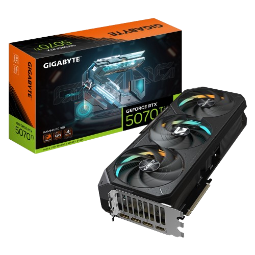 Tarjeta de Video Gigabyte NVIDIA GeForce RTX 5070 Ti GAMING OC, 16GB 256-bit GDDR7, PCI Express 5.0 