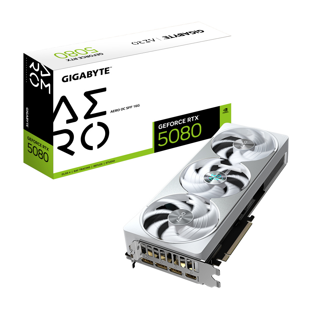 Tarjeta de Video Gigabyte NVIDIA GeForce RTX 5080 AERO OC, 16GB 256-bit GDDR7, PCI Express 5.0 