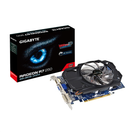Tarjeta de Video Gigabyte AMD Radeon R7 250 OC, 2GB 128-bit GDDR3, PCI Express 3.0