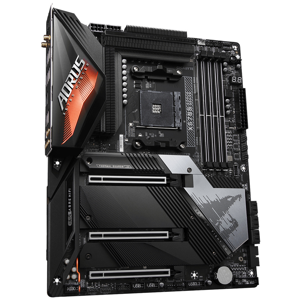 Tarjeta Madre Gigabyte AORUS X570S Master, S-AM4, AMD X507, USB 3.2, 128GB DDR4 para AMD ― Requiere Actualización de BIOS para la Serie Ryzen 5000