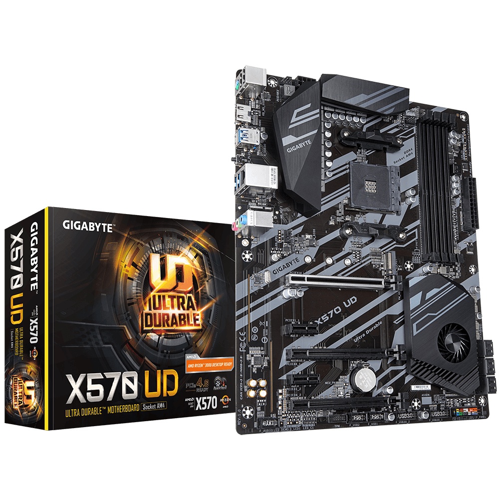 Tarjeta Madre Gigabyte ATX X570 UD, S-AM4, AMD X570, HDMI, 128GB DDR4 para AMD ― Requiere Actualización de BIOS para la Serie Ryzen 5000