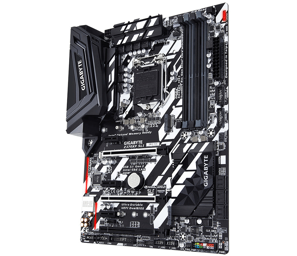 Tarjeta Madre Gigabyte ATX Z370XP SLI, S-1151, Intel Z370, HDMI, 64GB DDR4 para Intel ― Compatibles solo con 8va y/o  9va Generación (Revisar modelos aplicables)