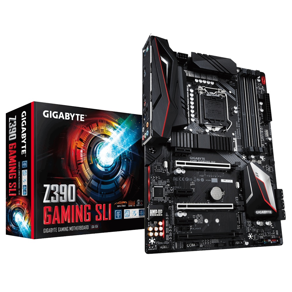 Tarjeta Madre Gigabyte ATX Z390 GAMING SLI, S-1151, Intel Z390, HDMI, 64GB DDR4 para Intel ― Compatibles solo con 8va y/o  9va Generación (Revisar modelos aplicables)