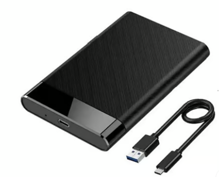 Gigatech Gabinete de Disco Duro ACC-350 2.5", SATA III, USB-C 3.2