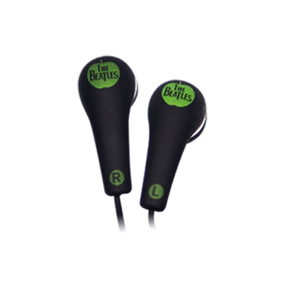 Ginga Audífonos Beatles, Alámbrico, 3.5mm, Negro