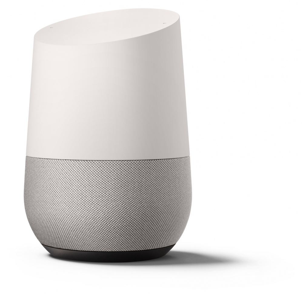 Google Home Asistente de Voz, Inalámbrico, WiFi, Gris/Blanco