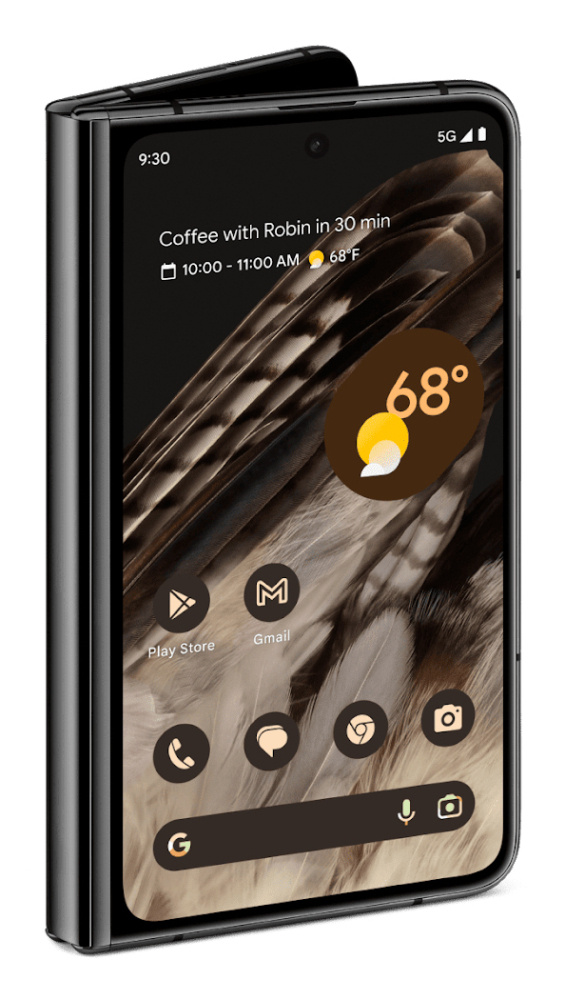 Google Pixel Fold 5G 7.6" Dual SIM, 512GB, 12GB RAM, Negro